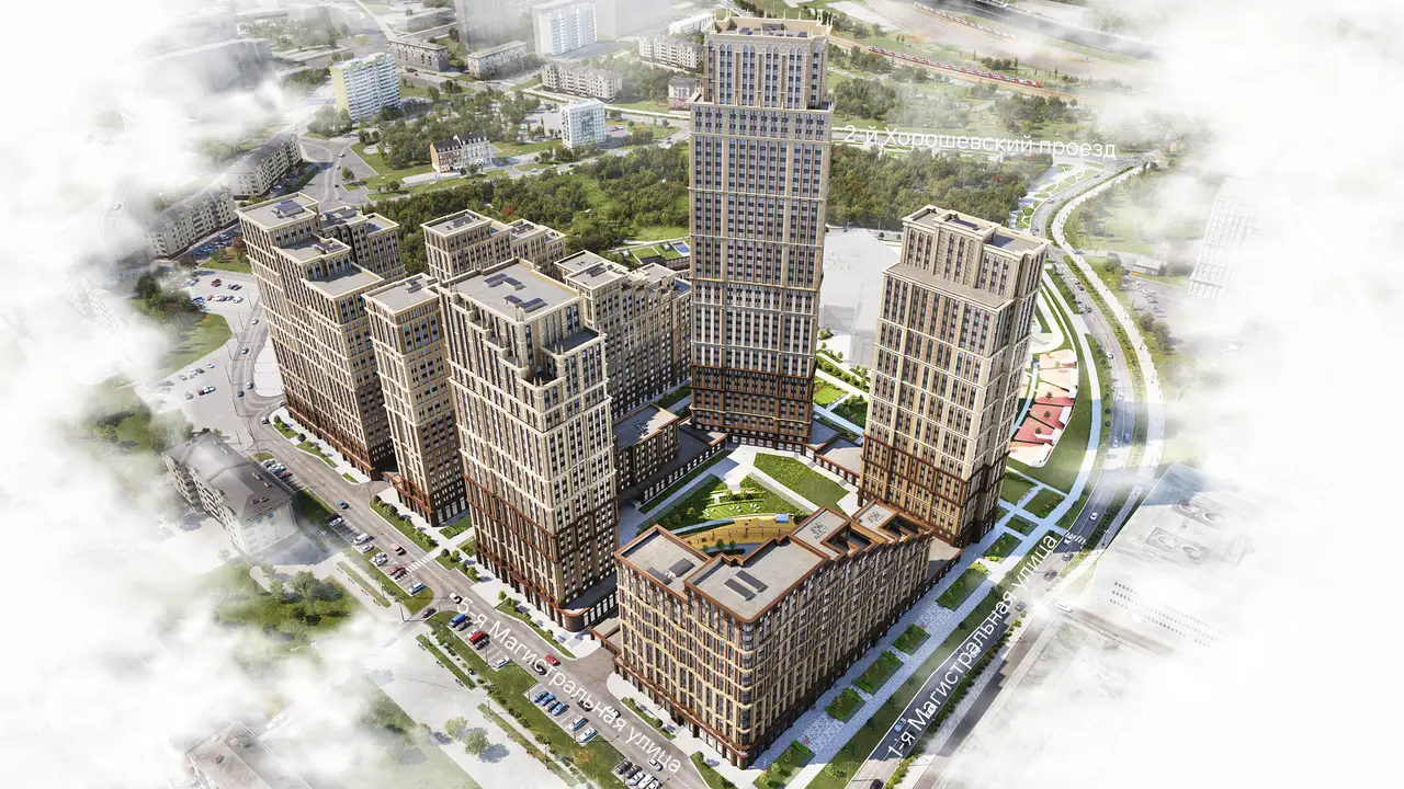 ЖК Sezar City генплан