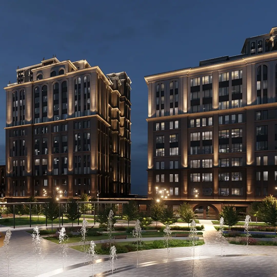 ЖК Sezar City двор